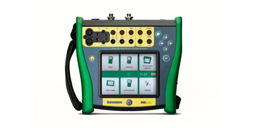 本质安全的校准器和通讯器 -  Beamex MC6-EX。MC6Ex。