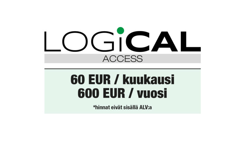 LOGiCALin hinnoittelu逻辑访问